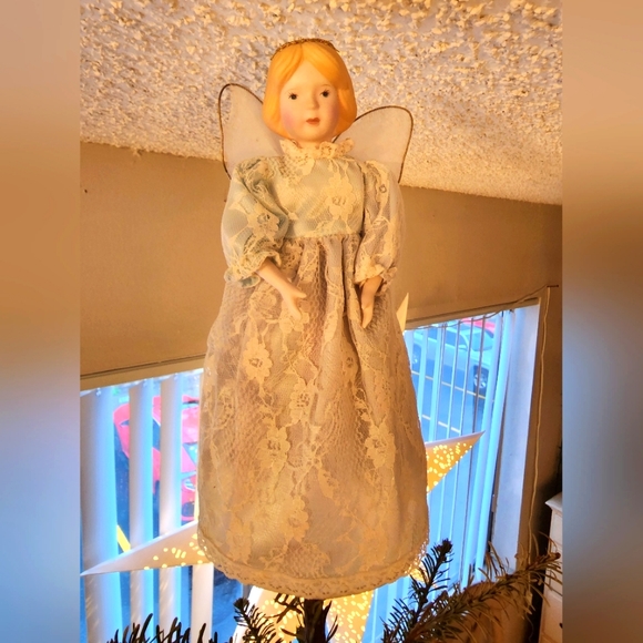 Blue Angel Tree Topper - Picture 2 of 3